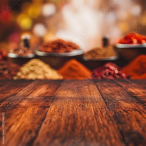 Warm Spices Background Image