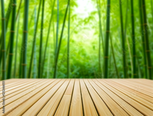 Bamboo Forest Background Image