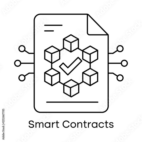 Smart Contracts – Document Representing Self-Executing Agreements on Blockchain