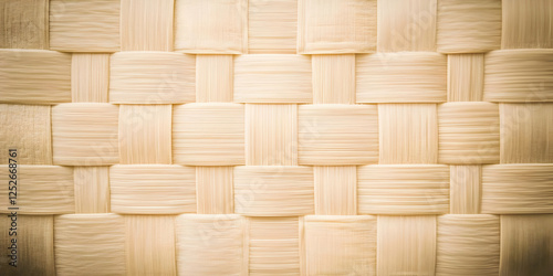 Woven Bamboo Texture Backgr...