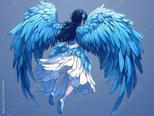 Angelic Wings Illustration