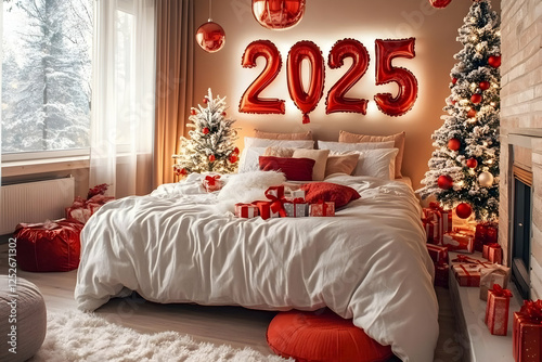 Cozy Winter Bedroom 2025 Fe...