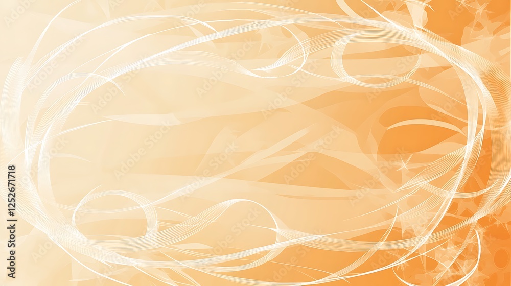 Orange swirl abstract background Orange swirl abstract background