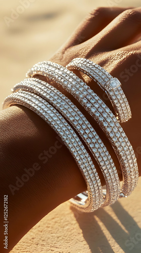 Elegant Diamond Bracelets L...