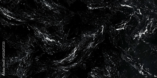 Abstract Black and White Ma...