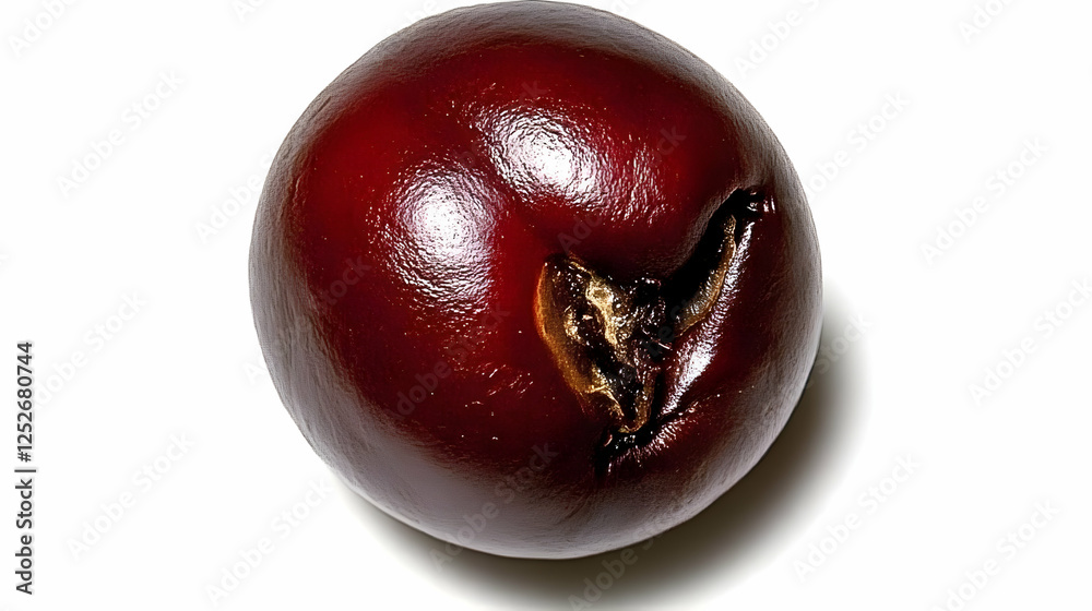 Dark Red Fruit Closeup Photo Dark Red Fruit Closeup Photo
