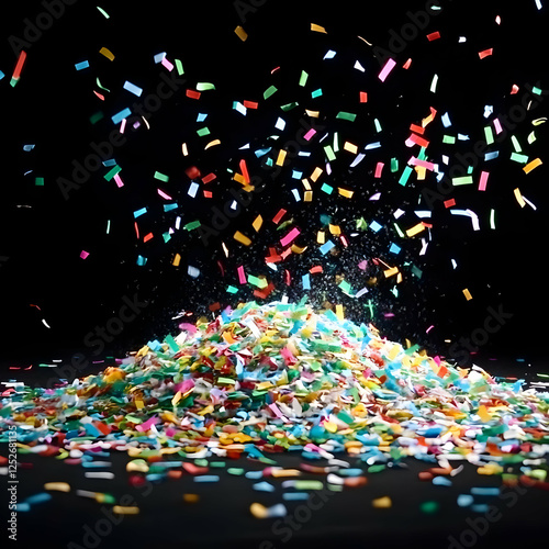 Colorful Confetti Explosion...