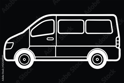 Minivan icon 