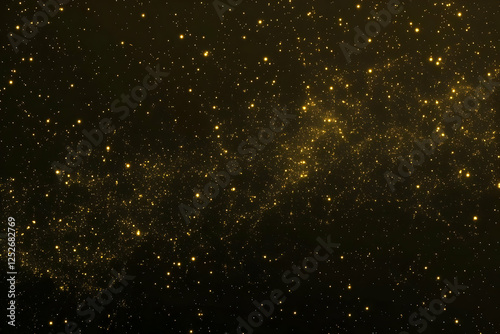 Golden Glittering Abstract ...