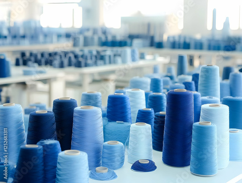 Blue Thread Spools, Realist...