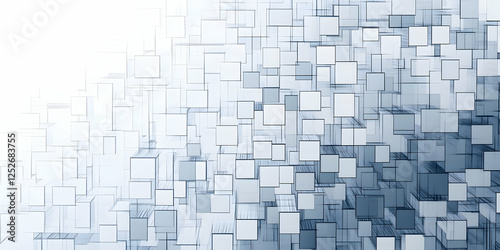 Abstract Cube Background Il...