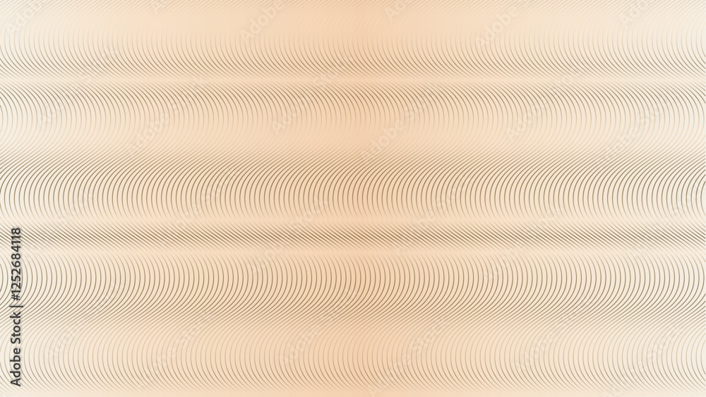 Obraz premium 3d cream abstract geometric texture. cream background for interior, poster, flyer, website. Vector illustration. Cream cloth texture background.