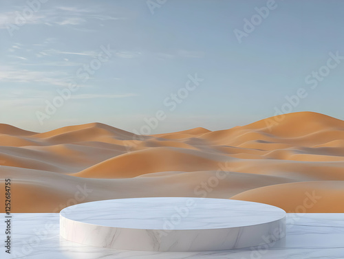 Desert Sands Minimalist 3D ...