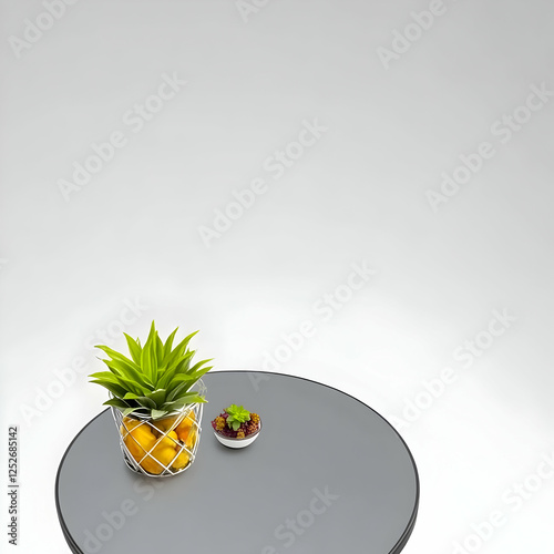 Gray Tabletop Still Life Il...