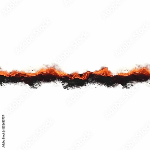 Fiery Abstract Background I...