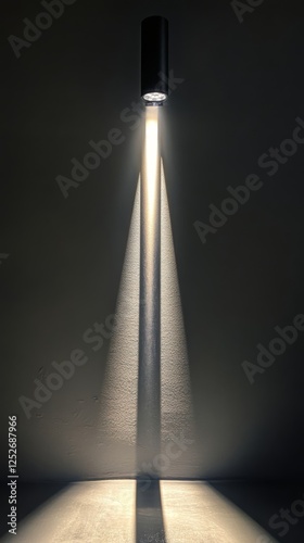 Sunlight filters through an old underpass creating a serene atmosphere in the...
