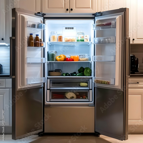 Well-Stocked Refrigerator I...