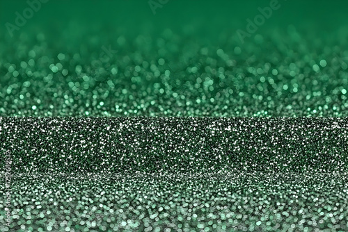 Emerald Green Glitter Backg...