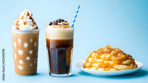 Creamy Caramel Coffee Drink...