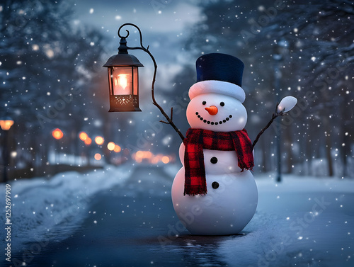 Winter Wonderland Snowman I...