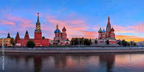Sunrise over Kremlin & Cath...