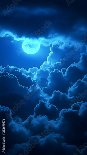 Night Sky Illustration: Ful...