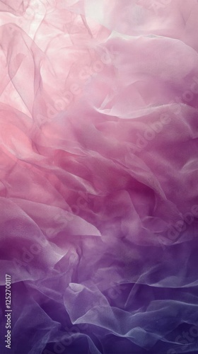 Soft pastel fabric texture blending shades of pink and purple in elegant layers