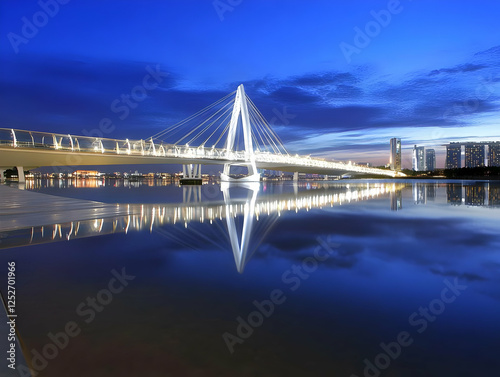 Night Bridge Illumination P...