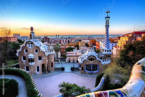 Sunrise Cityscape View of P...