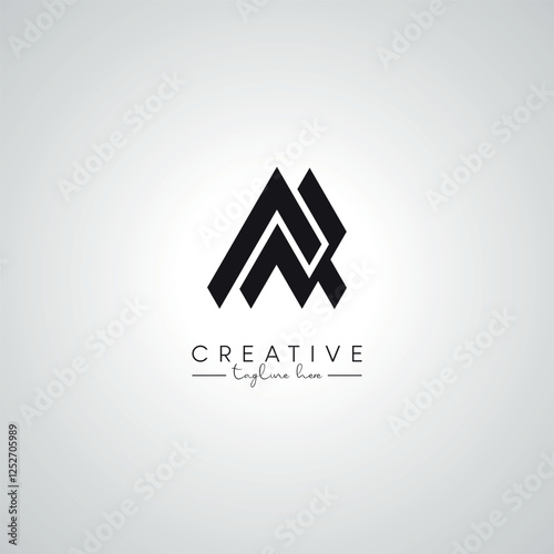 AP PA Letter Modern Artistic Alphabet Logo Design. Initial Based Vector Template.