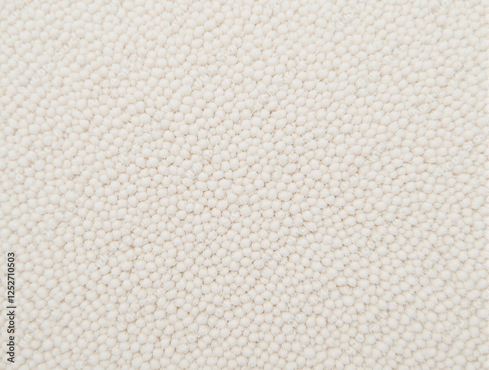 soft fluffy off-white fabric close-up with curly fleece texture in detailed 3d rendering against plain background soft fluffy off-white fabric close-up with curly fleece texture in detailed 3d rendering against plain background