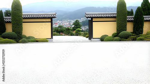 Serene Japanese Garden Gate...