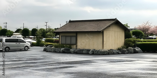 Asian Style Small House Ill...