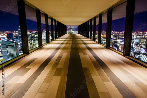 Night Cityscape View from M...