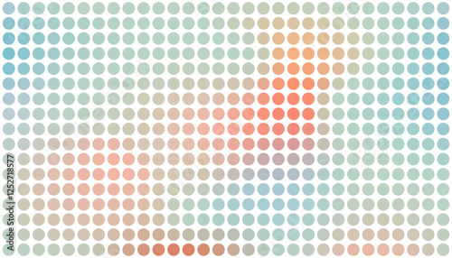 Pixel dot background. Halftone bitmap dotted gradient texture. Smooth speckle and spots dither background. Abstract glitchy pattern. 8 bit video game screen wallpaper.