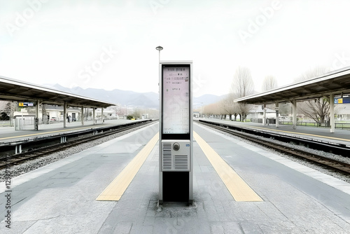 Train Station Platform Phot...