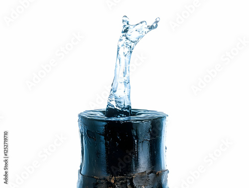 Water Splash Illustration -...