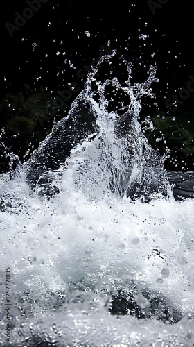 Water Splash Photo: Dynamic...