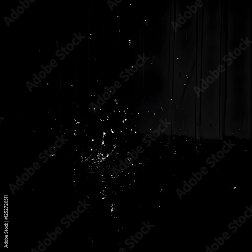 Dark Water Droplet Splash I...