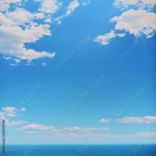 Serene Seascape Illustration