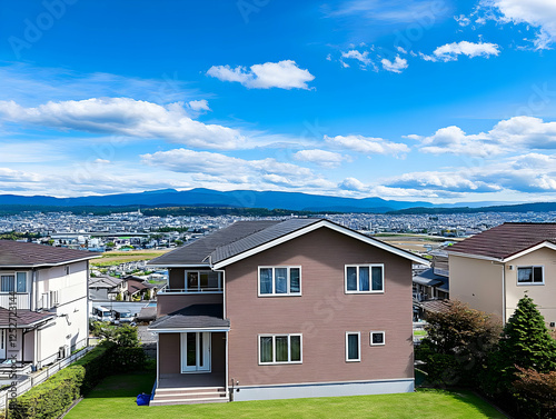 Suburban House, Mountain Vi...