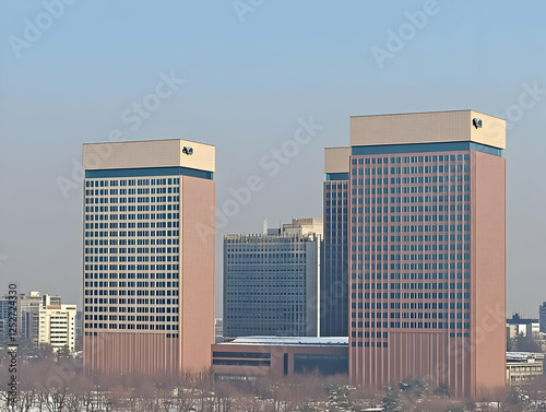 Cityscape Photo: Twin Tower...
