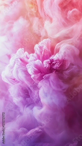 Soft pastel fabric texture blending shades of pink and purple in elegant layers