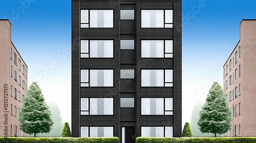 Modern Apartment Building I...