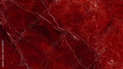 Deep Red Marble Texture Bac...