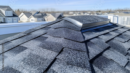 Frosty Gazebo Roof Closeup