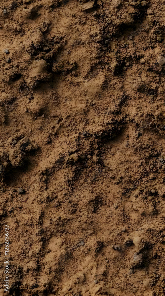 Brown Soil Texture 3D Background Brown Soil Texture 3D Background