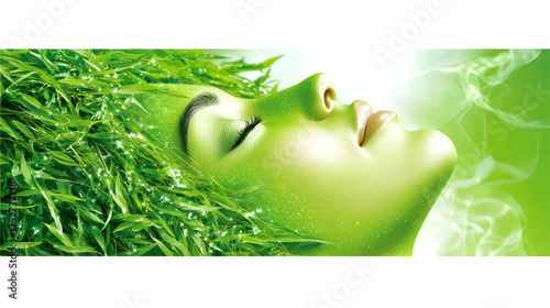 Green Goddess Illustration:...