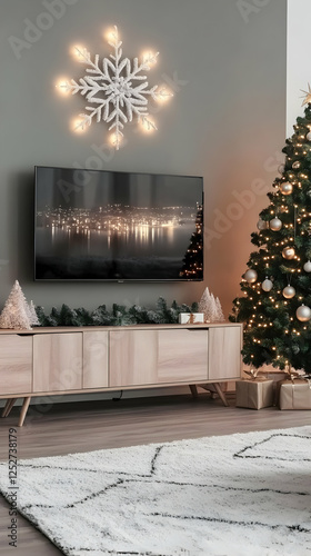 Cozy Christmas Living Room ...