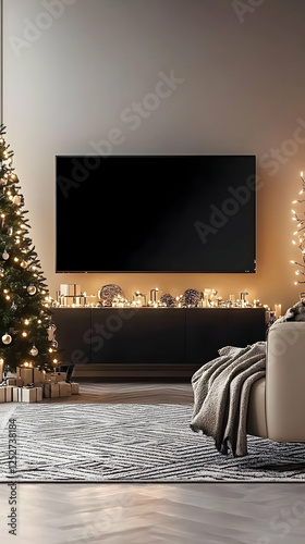 Cozy Christmas Living Room ...